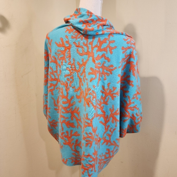 Top it Off Sweater Poncho OS - Picture 9 of 11